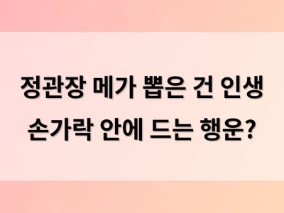 정관장 메가 뽑은 건 인생 손가락 안에 드는 행운? 썸네일