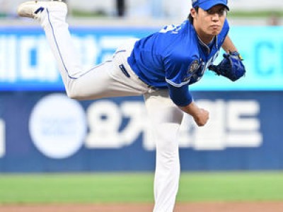 원태인 복귀 첫 경기에서 안정적인 모습 보여줘 썸네일