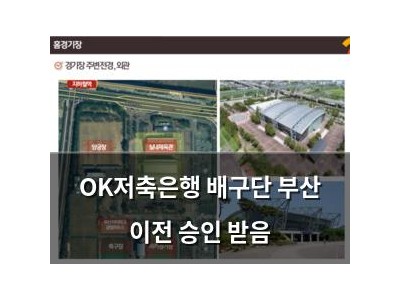 OK저축은행 배구단 부산 이전 승인 받음 썸네일