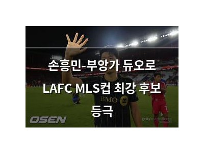 손흥민-부앙가 듀오로 LAFC MLS컵 최강 후보 등극 썸네일
