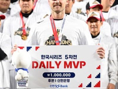 톨허스트가 한국시리즈 우승을 향한 청부사로 나서다 썸네일