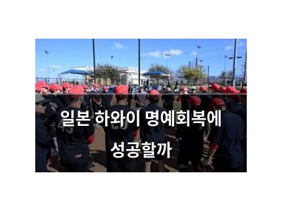 일본 하와이 명예회복에 성공할까 썸네일